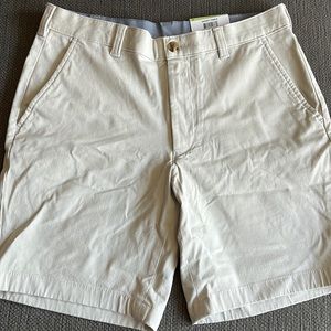 Sz 30 stone colored chino shorts NWT